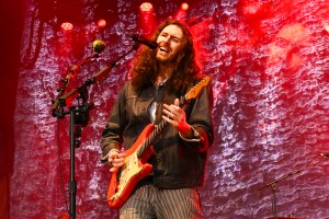 BOSTON, MASSACHUSETTS - MAY 26: Hozier performs during the 2024 Boston Calling Music Festival at Harvard Athletic Complex on May 26, 2024 in Boston, Massachusetts. (Photo by Astrida Valigorsky/Getty Images)