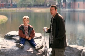 BIG DADDY, from left: Cole/Dylan Sprouse, Adam Sandler, 1999, ©Columbia Pictures/courtesy Everett Collection