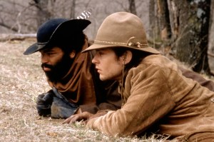 RIDE WITH THE DEVIL, Jeffrey Wright, Tobey Maguire, 1999, (c)USA Films/courtesy Everett Collection